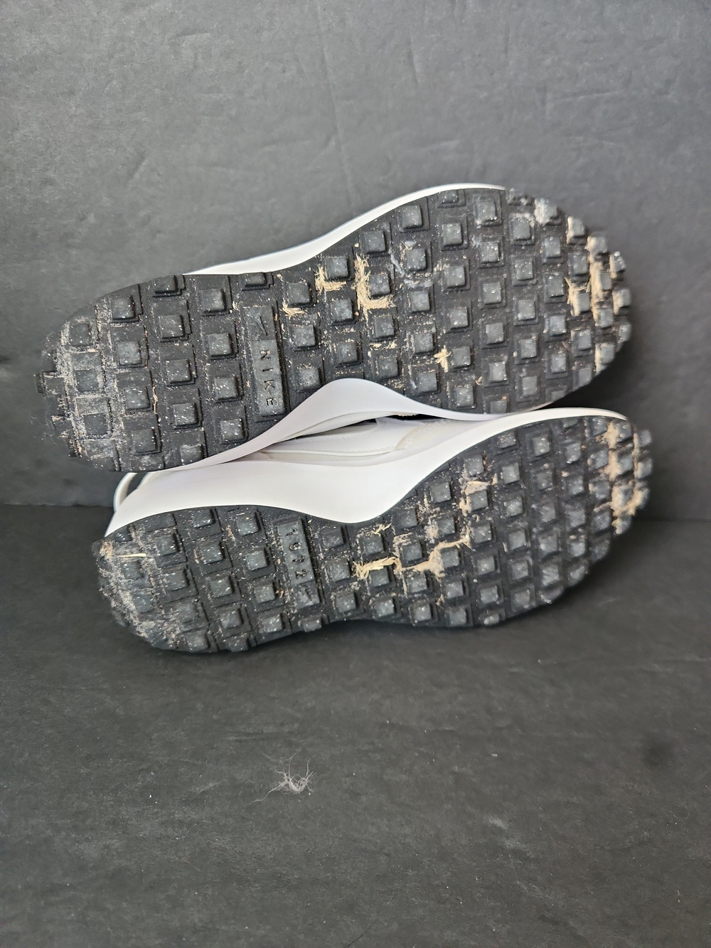 Nike Waffle Debut White Grey Women’s Shoes Size 7.5 Runners VG - Picture 7 of 7